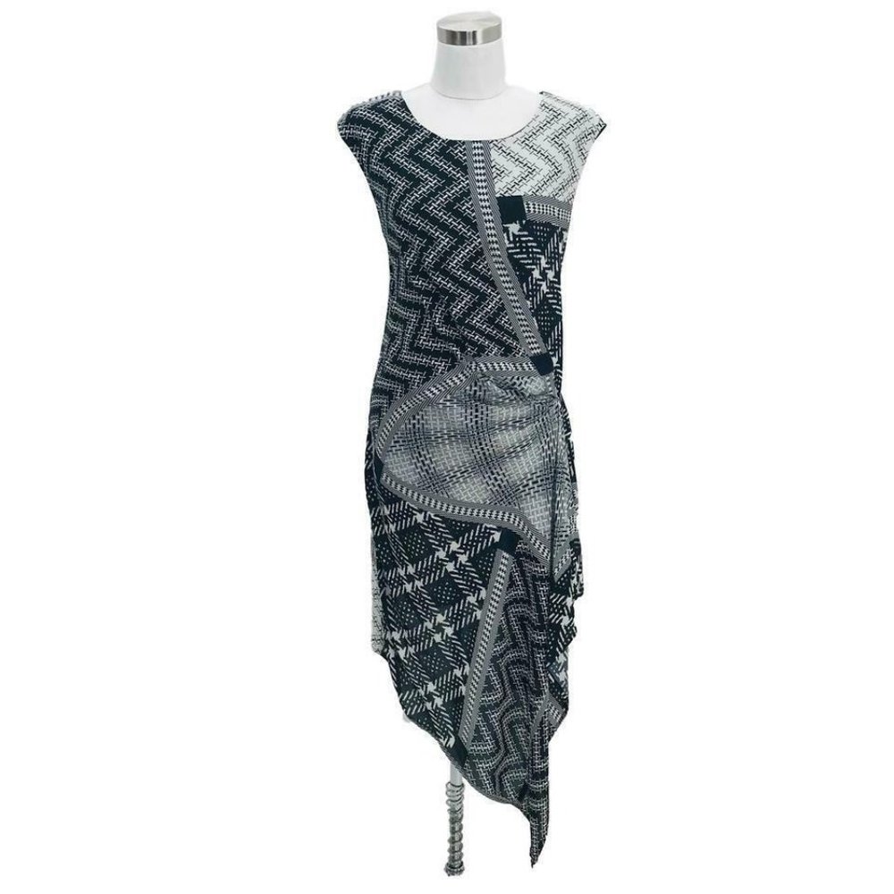 N423 EVA FRANCO Designer Dress 6 A-Line Formal
